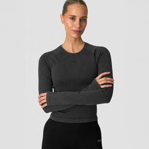 Sculpt Sömlös Långärmad Tröja Svart produkt bild