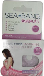 Sea-band Mama Accupressure Wrist Bands product image