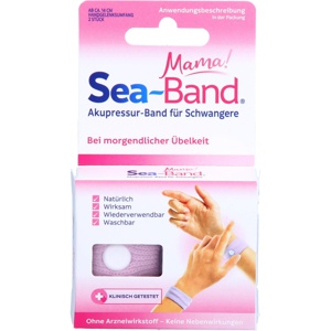 SEA-BAND mama AKUPRESSUR-ARMBÄNDER für Schwangere 2 St Produktbild