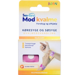 Sea-Band Mod Kvalme Barn Pink produktbillede