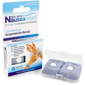 Sea-band Nausea Relief Adult Grey Acupressure Bands product image