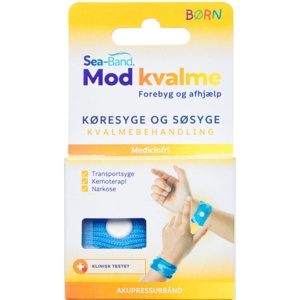Sea-Band Mod Kvalme Barn Blå Armbånd produktbillede