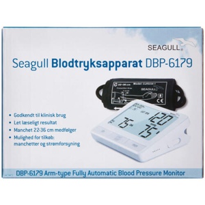 Seagull Blodtryksapparat til overarm DBP-6179 produktbillede