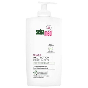 Sebamed Akut Lotion Urea 5% parfumfrei, 400 ml Lotion Produktbild