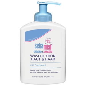 SEBAMED BABY & KIND Waschlotion Haut & Haar Produktbild