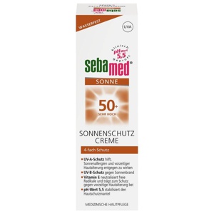 SEBAMED Sonnenschutz Creme LSF 50+ Produktbild