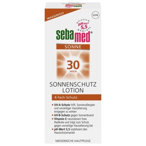 SEBAMED Sonnenschutz Lotion LSF 30 Produktbild