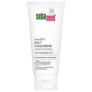 Sebamed Akut Fußcreme Urea 10% parfümfrei, 100 ml Creme Produktbild