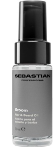 Sebastian Professional Groom Hair & Beard Oil for Men 30 ml produktbilde