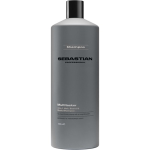 Sebastian Professional Multitasker for Men 3-in-1 Hair Beard and Body Shampoo 1000 ml Produktbild