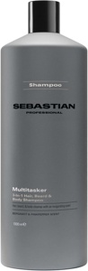 Sebastian Professional Multitasker for Men 3-in-1 Hair, Beard and Body Shampoo 1000 ml produktbilde