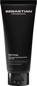 Sebastian Professional Styling and texture Gel Forte Shimmering Strong Hold Hair Gel 200 ml produktbilde