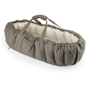 Sebra babynest 3-i-1 dark olive produkt bild