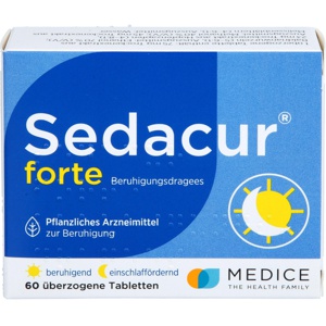 SEDACUR forte Beruhigungsdragees Produktbild