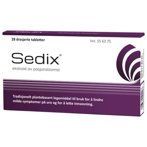 Sedix 200 mg Tabletter 28 stk produktbilde