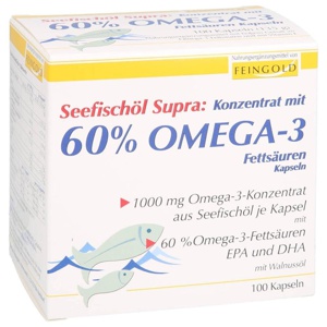 SEEFISCHÖL Supra m.60% Omega-3-Fetts.Weichkaps. Produktbild
