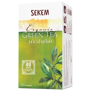Sekem Te Grönt EKO 20 st produkt bild