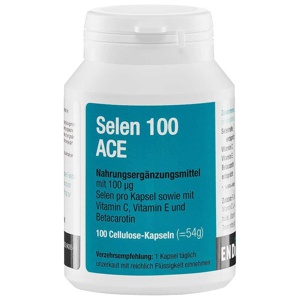 SELEN 100 ACE Kapseln Produktbild