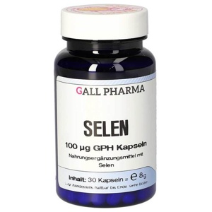 Selen 100 µg GPH Kapseln, 30 St Kapseln Produktbild