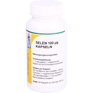 SELEN 100 μg Selenhefe Kapseln Produktbild