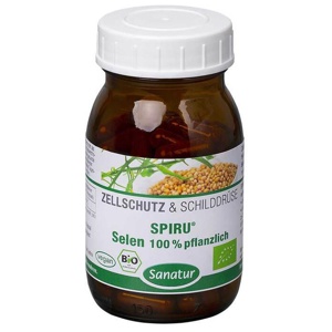 SELEN 100% pflanzlich SPIRU Bio Kapseln Produktbild
