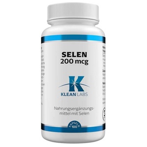 SELEN 200 μg KLEAN LABS Kapseln Produktbild