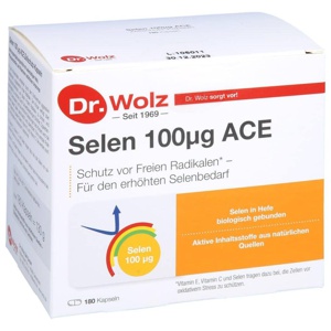 SELEN ACE 100 μg 180 Tage Kapseln Produktbild