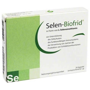 Selen Biofrid Kapseln, 20 St Kapseln Produktbild