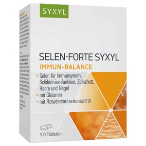 Selen Forte Syxyl Tabletten, 100 St Tabletten Produktbild