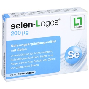selen-Loges 200 µg 60 St Filmtabletten Produktbild