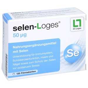 selen-Loges 50 µg 120 St Filmtabletten Produktbild