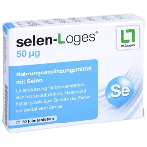 selen-Loges 50 µg 60 St Filmtabletten Produktbild