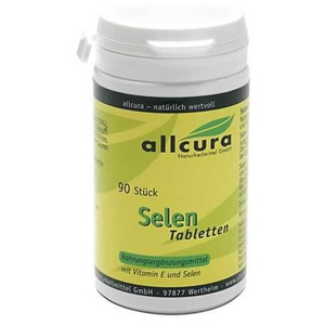Selen Tabletten, 90 St Tabletten Produktbild