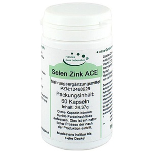 Selen Zink ACE Kapseln, 60 St Kapseln Produktbild