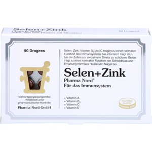 SELEN+ZINK Pharma Nord Dragees Produktbild