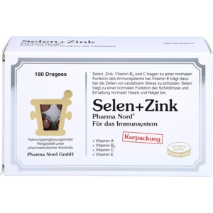 SELEN+ZINK Pharma Nord Dragees Produktbild
