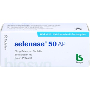 SELENASE 50 AP Tabletten Produktbild