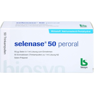 SELENASE 50 peroral Lösung zum Einnehmen Produktbild