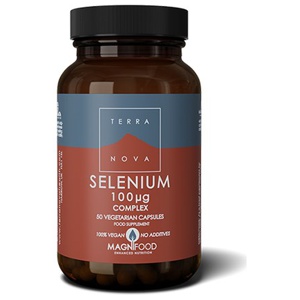 Selenium Complex 100 ug - 50 Kapsler - Terranova produktbillede