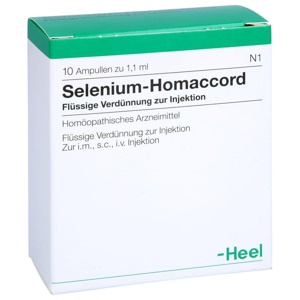SELENIUM HOMACCORD Ampullen Produktbild