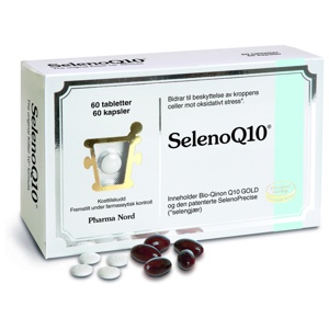 Seleno Q10 100 mg 60 kapsler + 60 tabletter produktbilde