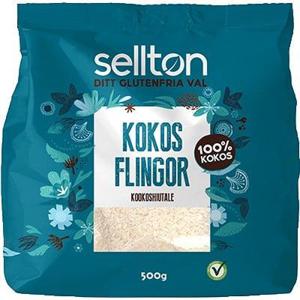 Sellton Kokosflingor 500 g produkt bild