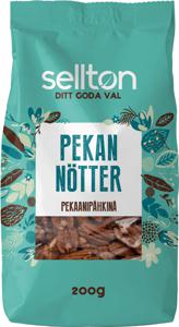 Sellton Pekannötter 200 g produkt bild