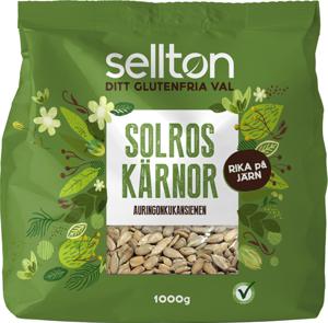 Sellton Solroskärnor 1000 g produkt bild