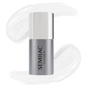 Semilac UV-gel nagelbasrock för gelnagellack. Skyddar och ger näring åt naglar och fäster bra. Blötlägg lättanvänd LED/UV-nagellampa - långvarig manikyr och pedikyr upp till 3 veckor produkt bild