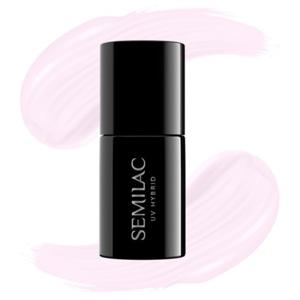 Semilac UV Nail Polish French Beige Milk 051 7ml - Rose Color produkt bild