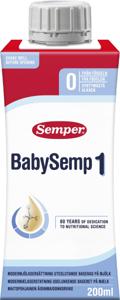 Semper BabySemp 1 drickfärdig modersmjölksersättning, 200 ml produkt bild