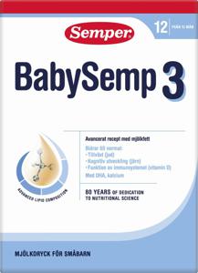 Semper BabySemp 3 Mjölkdryck 800 g produkt bild