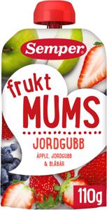 Semper Fruktmums Jordgubb 110g produkt bild