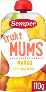 Semper Fruktmums Mango 110g produkt bild
